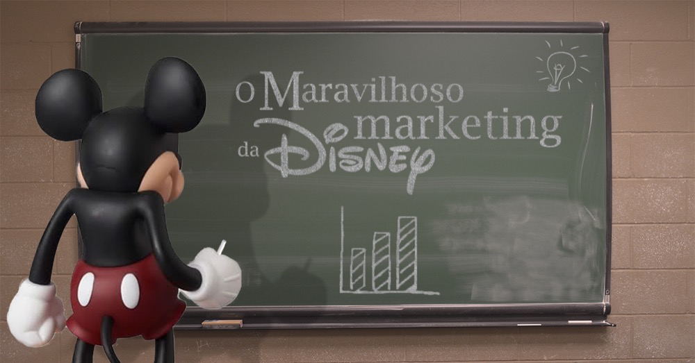 A estratégia dos meios de comunicação social, da Disney