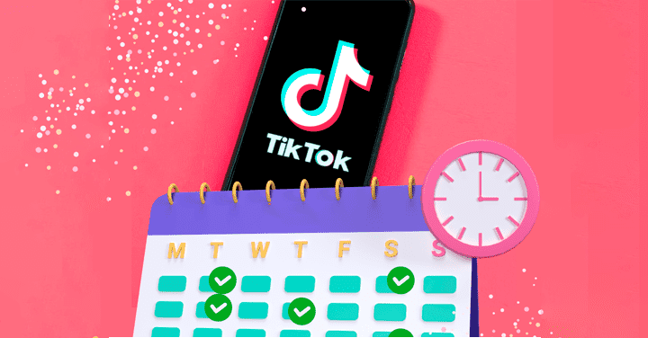 Agendamento de conteúdo TikTok